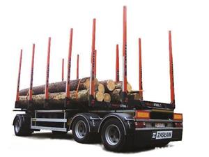 Remorci forestiere ZASLAW -  cu racoante - 2 sau 3 axe _ STOC NOU - OFERTA SPECIALĂ 2025 !!! - imagine 6