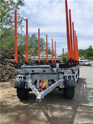 Remorci forestiere ZASLAW -  cu racoante - 2 sau 3 axe _ STOC NOU - OFERTA SPECIALĂ 2025 !!! - imagine 10