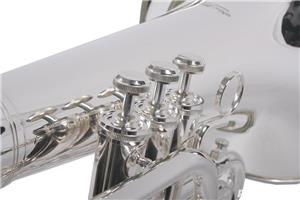 Marching Bariton Bb Karl Glaser argintiu - imagine 5
