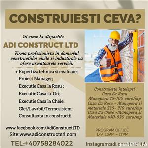 Construim case la Rosu /Gri/ Cheie,hale ,renovam apartamente/ case,EXPERTIZA TEHNICA  - imagine 3
