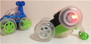 masinuta cu telecomanda, masina jucarie luminoasa teleghidata, defecta piese robotica drone - imagine 7