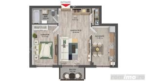 Apartament cu 2 camere decomandate si balcon zona Pictor Brana - imagine 7