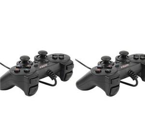 Set 2 Gamepad cu vibratii joystick pc 