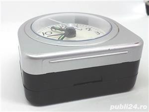 ceas de birou WBL, cu alarmă, funcțional - imagine 4