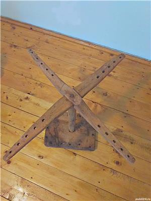 Vartelnita Sucitoare Fuior vechi anii 1950,mare 1 metru, vintage,colectie,retro - imagine 4