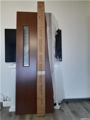 Vând uși interior reversibile culoare maro model DALLAS (Dark Oak ) - imagine 4