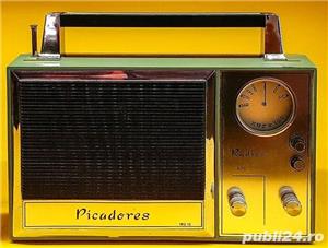 Radio vechi de colectie flip clock radio Saba 1960-1970 Grundig - imagine 6