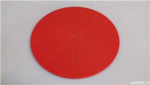 blat platou feliat servire pizza din polietilena HDPE D30x1cm - imagine 3