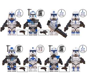 Set 8 Minifigurine tip Lego Star Wars Clone pack6