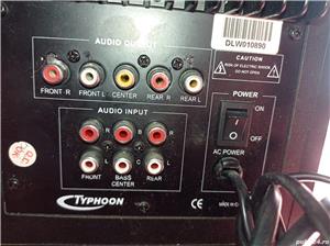 Amplificator 5.1 cu subwoofer Typhoon - imagine 2