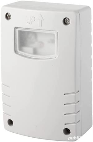 Senzor de mișcare Senzor de crepuscul reglabil, alb, Garza - Reiher