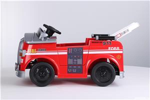 Masinuta electrica de pompieri Kinderauto BJJ306 2 x35W 12V - imagine 2