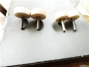 Pietre abrazive cu tije metalica, -nefolosite - imagine 6