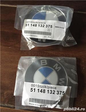 Emblema fata,spate BMW seriile 1-8, X3,X5,X6, brelocuri,capace jante BMW - imagine 5