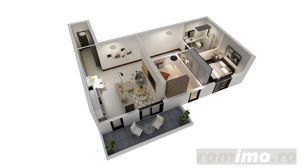 Dezvoltator, apartamet 2,5 camere+terasa, comision 0%! - imagine 1