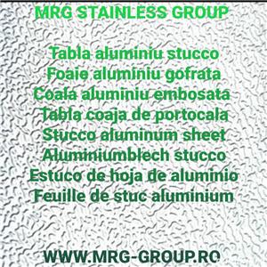 Tabla aluminiu striata 1.5x1500x3000mm quintett 5 bare tabla aluminiu lisa inox cupru alama bronz Zn - imagine 7