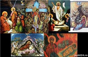 6 felicitări cu temă religioasă din perioada comunistă