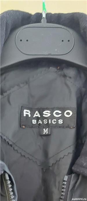 Jacheta negra impermeabila captusita - imagine 2