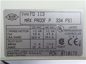 Controler diferential presiune freon Alco FD113 presostat HP LP - imagine 2