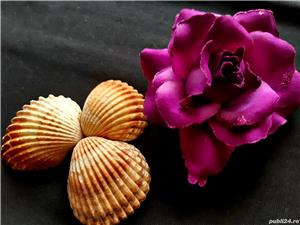 Agrafa  brosa floare  - imagine 2