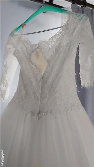 Vand Rochie de mireasă +pantofi - imagine 7