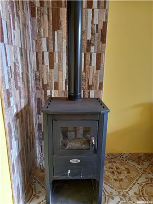 Vand soba semineu pe lemne marca Ferolli de 9 kw - imagine 4