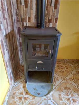Vand soba semineu pe lemne marca Ferolli de 9 kw - imagine 5
