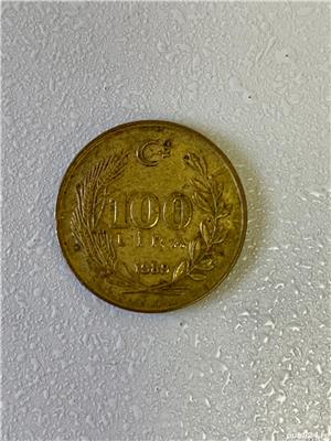 Moneda 100 LIRE - 100 lira - 1989 - Turcia - KM 988 (84)