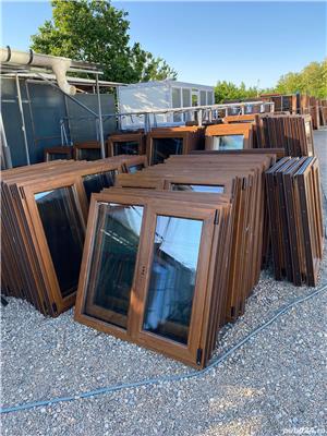 ferestre termopan noi stejar duble de la 750 lei