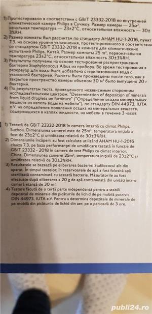 Umidificator aer Philips - se poate alege o umidificare a aerului de 40%, 50%  i 60% - imagine 3