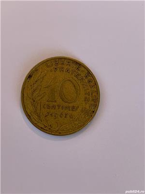 Moneda 10 CENTIMES - 10 CENTIMI - 1967 - Franta - KM 929 (100)