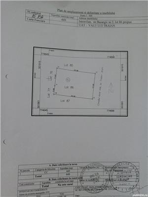 Vând teren intravilan construibil în Valu lui Traian  - imagine 5
