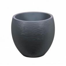 Ghiveci mare egg antracit 50x50x45cm GRAPHIT