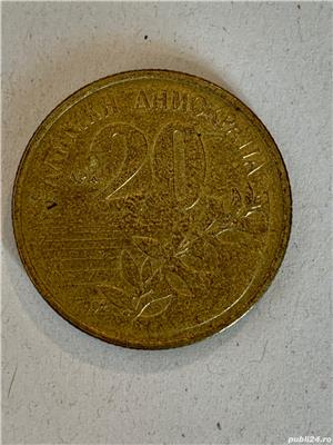Moneda 20 DRAHME - 20 Drachmes - Grecia - 1992 - KM 154 (124)
