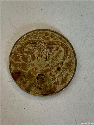 Moneda 5 centi - 5 senti - Cipru - Grecia - 1987 - KM 55.2 (126)