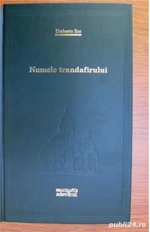 Numele trandafirului, de Umberto Eco. Volum cartonat 