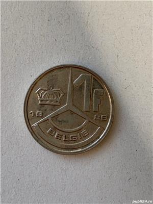 Moneda 1 FRANC - Belgia - 1989 - KM 171 (133)