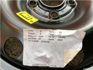 Roata janta si anvelopa opel astra h 16 inch - imagine 4