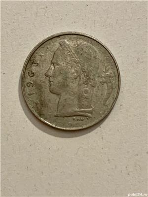 Moneda 1 FRANC - Belgia - 1963 - KM 142.1 (138) - imagine 2