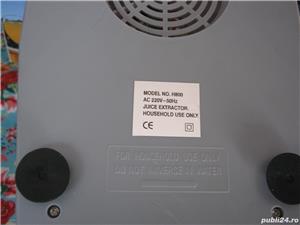 Storcator legume,fructe marca la donna ,milano,cu 2 pahare,1 gradat,perfect functional,200 w,cutie - imagine 7