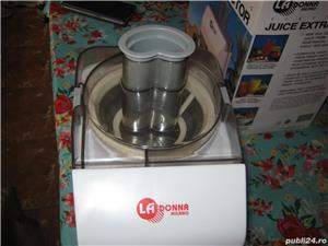 Storcator legume,fructe marca la donna ,milano,cu 2 pahare,1 gradat,perfect functional,200 w,cutie - imagine 3