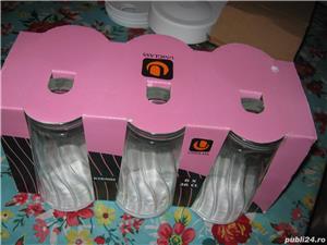  set 6 pahare,26 cl,made in bulgaria,sigilate ,originale,unicate,utile in gospodaria dvs - imagine 2