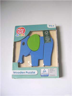 Mini puzzle lemn, sigilat