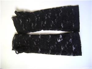 Mitene negre lungi, nasa/ocazie - imagine 3