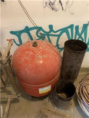 Centrala lemne gazeificare arca  69kw .horn , pompe , tevi , calorifere , boiler , centrala lemne  - imagine 4