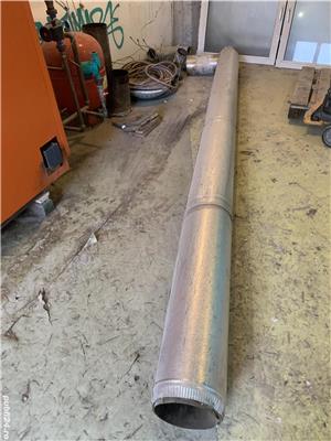 Centrala lemne gazeificare arca  69kw .horn , pompe , tevi , calorifere , boiler , centrala lemne  - imagine 3