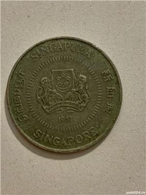 Moneda 50 CENTI - 50 CENTS - Singapore - 1987 - KM 53.1 (148) - imagine 2