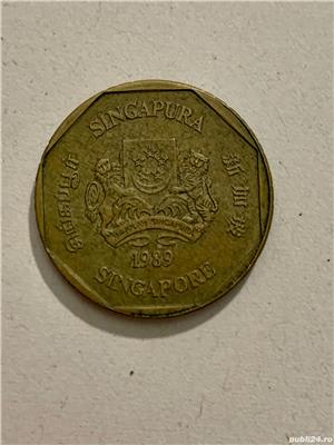 Moneda 1 DOLAR - 1 dollar - Singapore - 1989 - KM 54b (151) - imagine 2