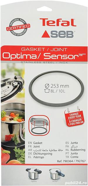 Tefal Seb garnitura oala sub presiune 22 cm, 4,5L - 6 L si  8L  - 10 L