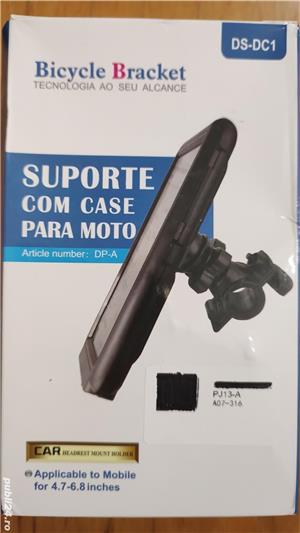 Suport telefon smartphone pentru bicicletă, motocicletă, scuter sau trotinetă  - imagine 2